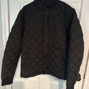 Banana Republic Men's Black Puffer Jacket